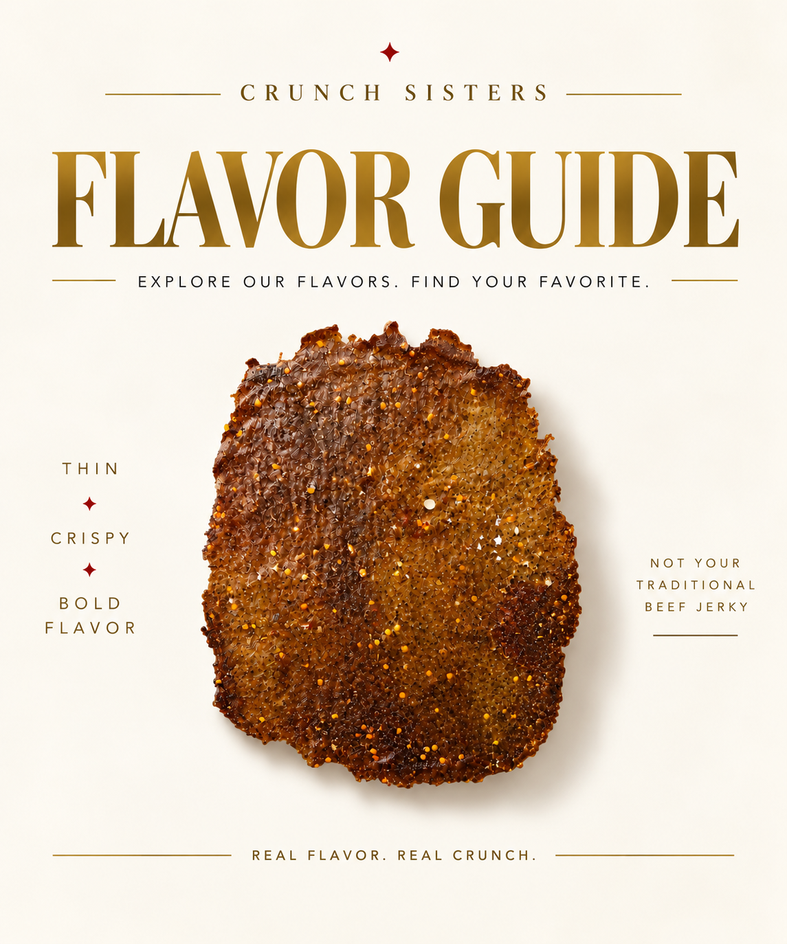 Crunch Sisters Beef Jerky Flavor Guide: Original, Spicy, Mango Habanero & Lemongrass